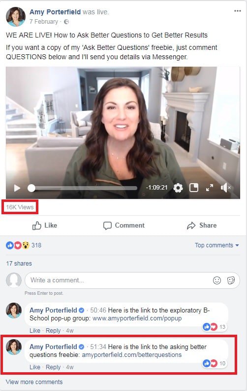 Facebook Live for lead generation