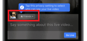 make sure your live video is available to everyone