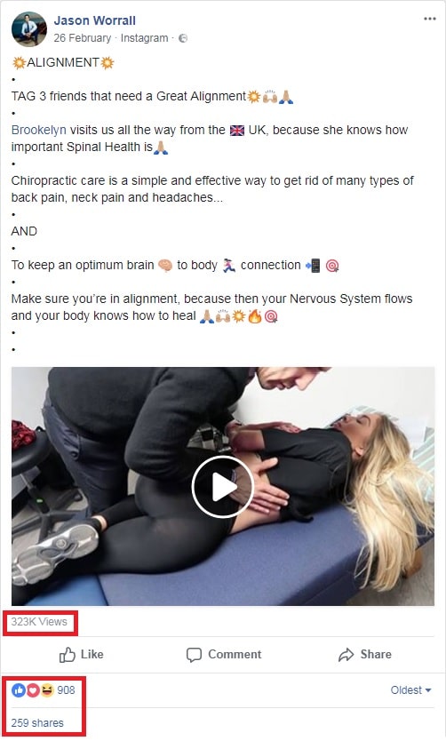 chiropractic adjustment by Dr. Jason Worrall of Active Health Clinic in Sherman Oaks