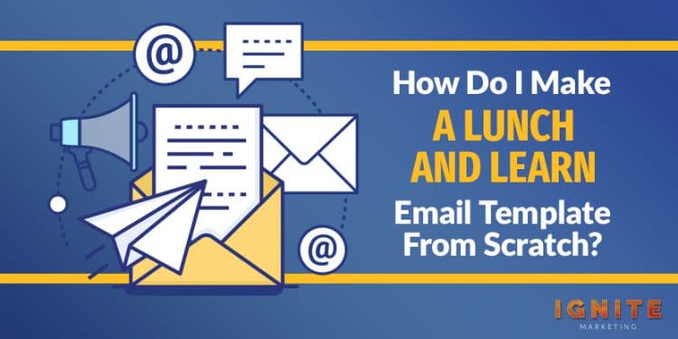 lunch and learn email template