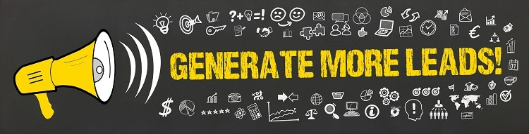 Generate leads with digital marketing.