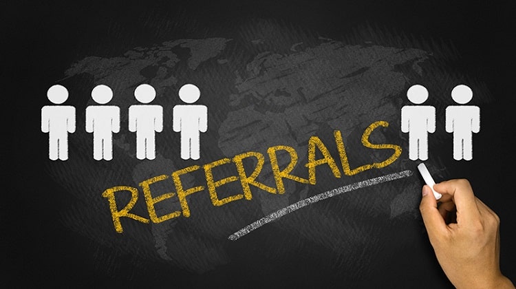 Ask for client referrals.