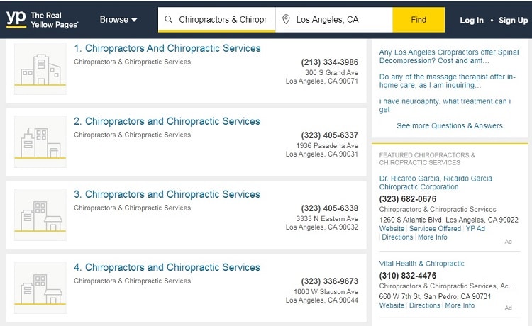 Directory listings can help keep the phone ringing.