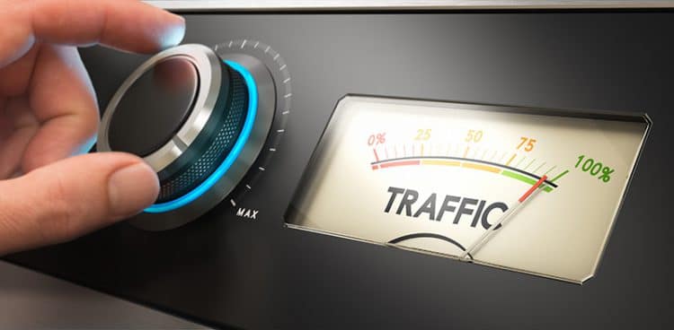 web traffic increase