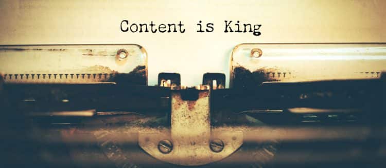 content is the king