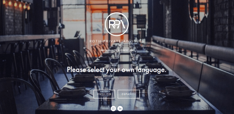 45 Roth Private Advising Restaurant Business Law