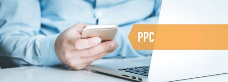 PPC person uses phone