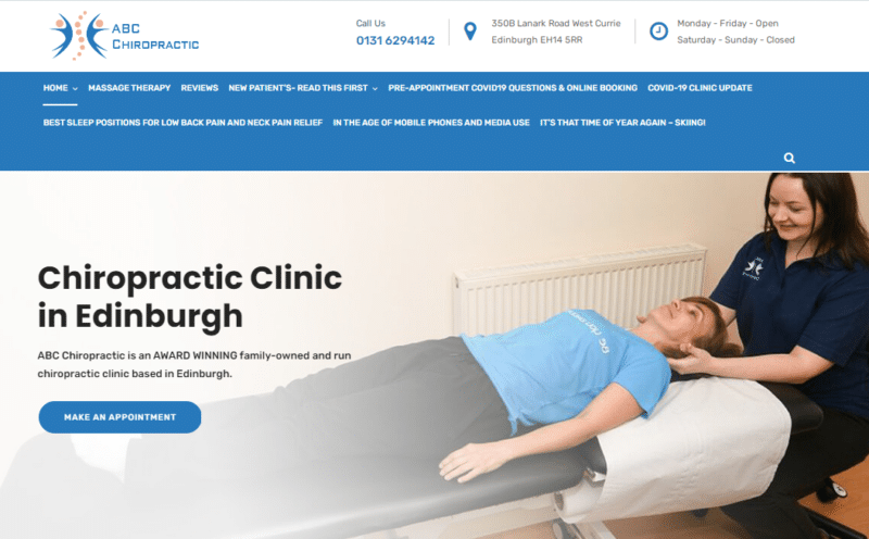 30 Best Chiropractic Websites For 2021 And Why Theyre Great 