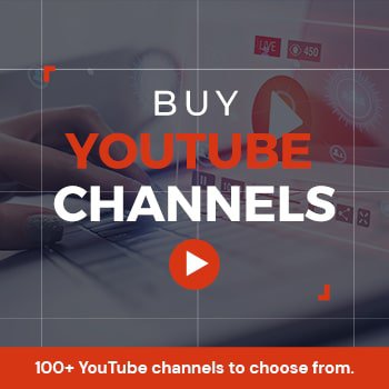 youtube channels for sale ad 1