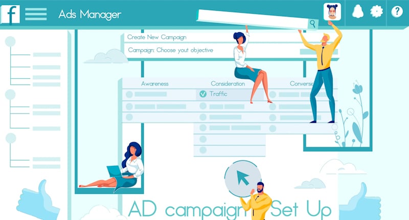 ads campaign setup