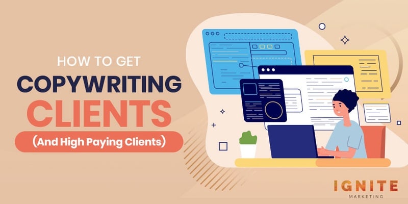 how to get copywriting clients