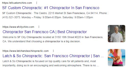 SEO For Chiropractors 3